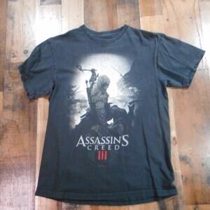 Assassins Creed III short sleeve graphic T-Shirt